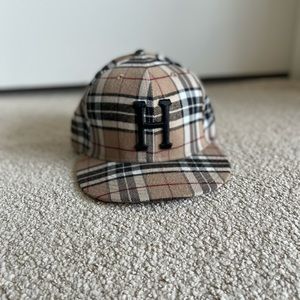 Rare Burberry × Huf × New Era Hat